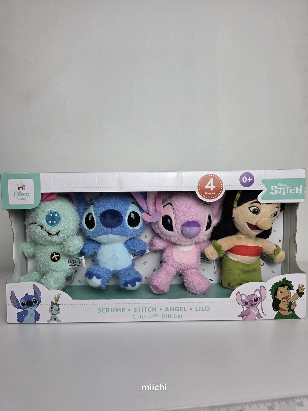 Disney Baby Lilo And Stitch Plush 4-Piece Set